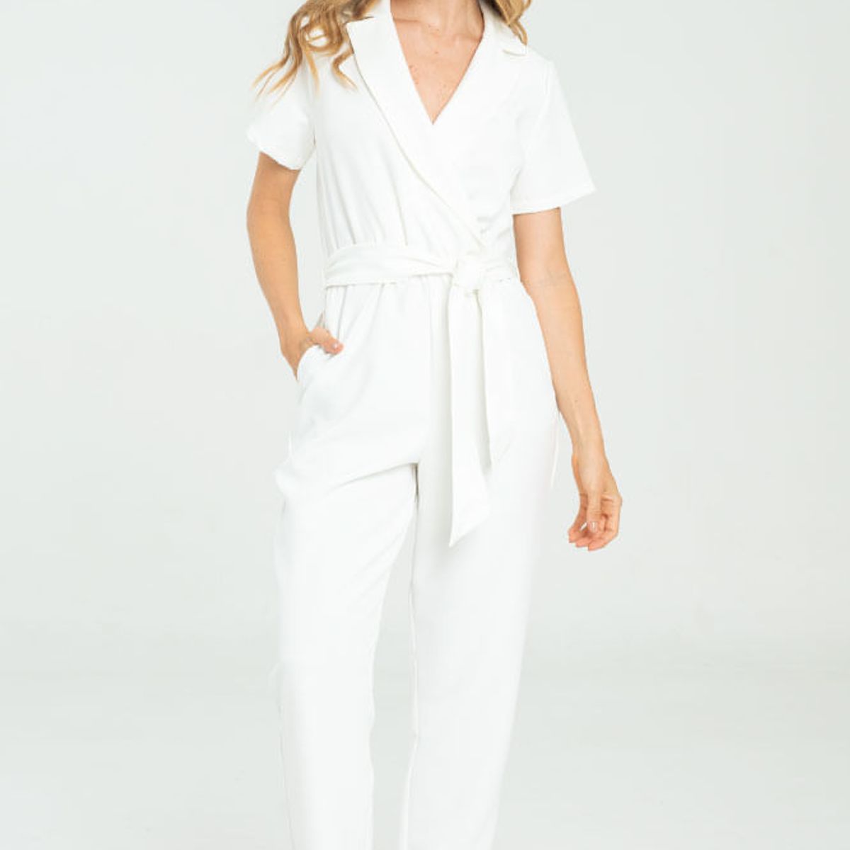 RAGGED - Enterizo marruecos Blanco crudo Ragged