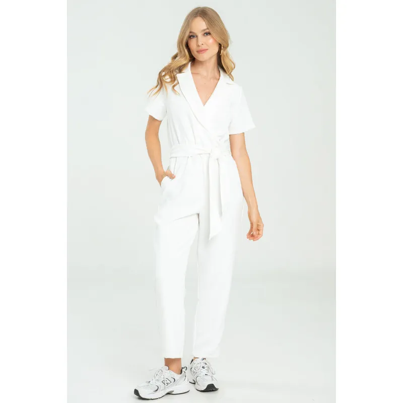 RAGGED - Enterizo marruecos Blanco crudo Ragged