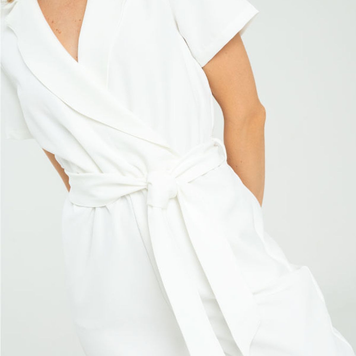 RAGGED - Enterizo marruecos Blanco crudo Ragged