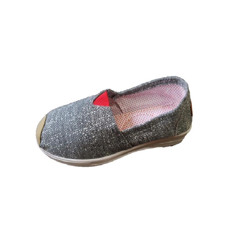 100 - Zapatillas Blancos Con Puntos Negros