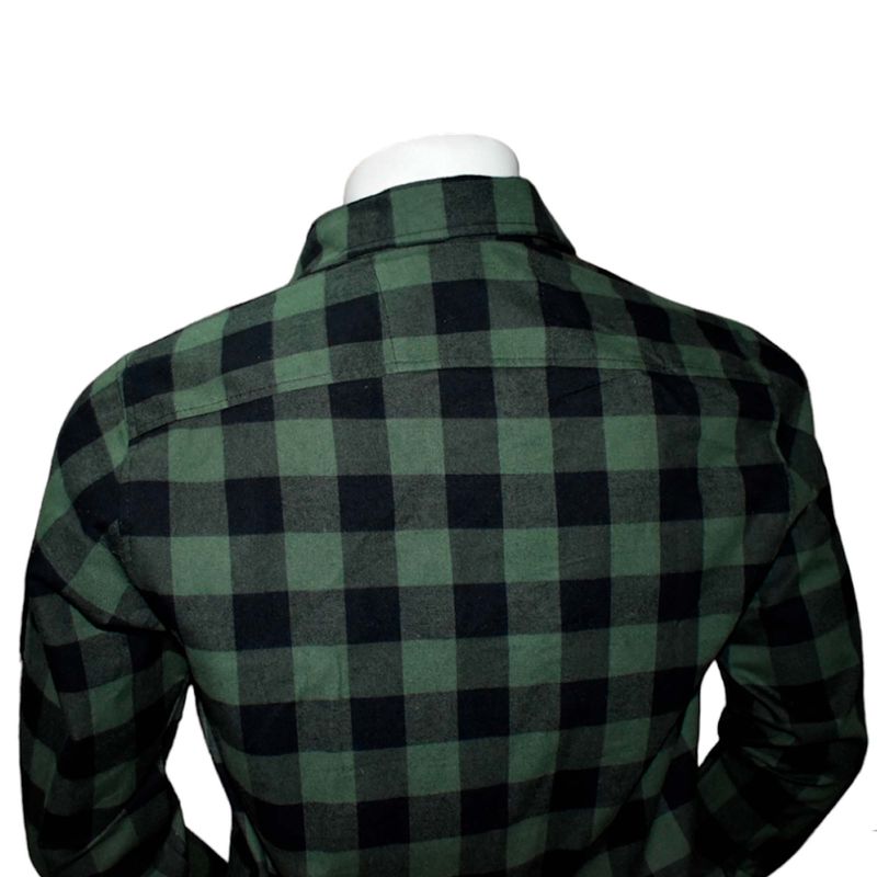 GENERICO - Leñadora para Hombre Verde Oscuro