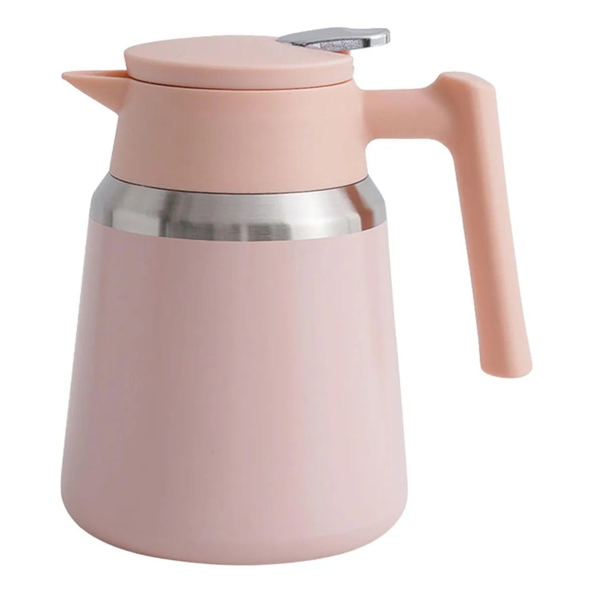 NOBELSOUND - Jarra Térmica Acero Inox Esmaltada 1.1 Lt Multiusos para Café Té Café Conserva el Calor 12 Horas