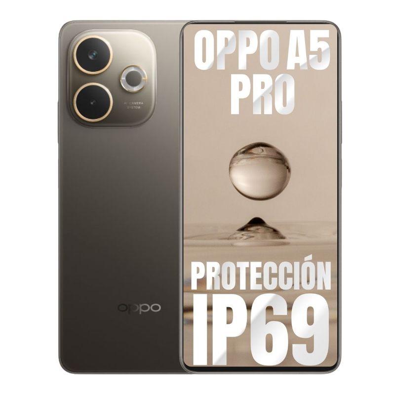 OPPO - Celular OPPO A5 Pro 5G 256GB8GB - Cafe