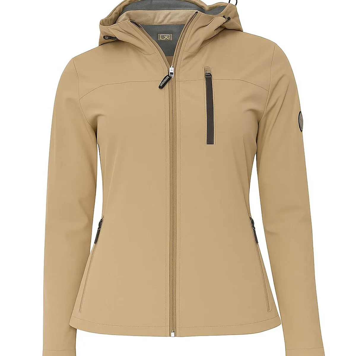 MODA EN CIRCUITO - Chaqueta  Impermeable Delgada Para Mujer en Microfibra