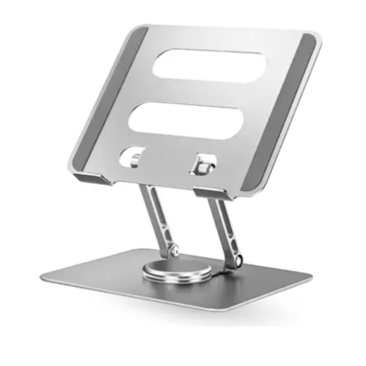 INNOVA - Soporte Giratorio 360 Portátil Laptop Tablet Aluminio Altura Ajustable