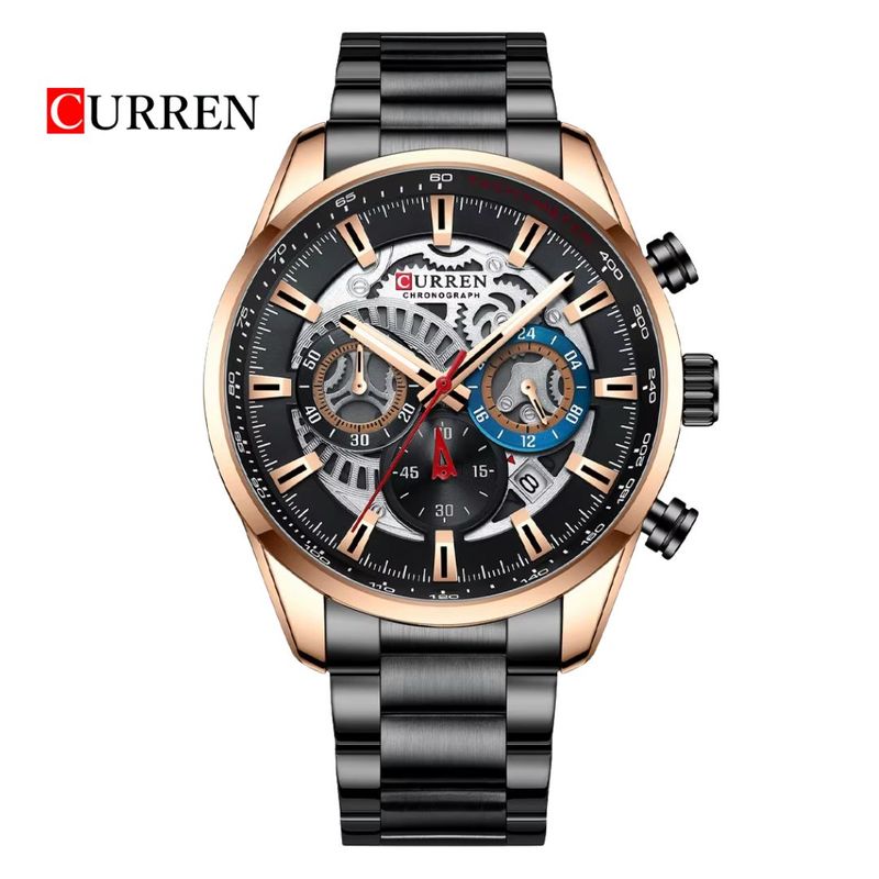 CURREN - Reloj CURREN Cronógrafo 8391 Para Hombre - Negro