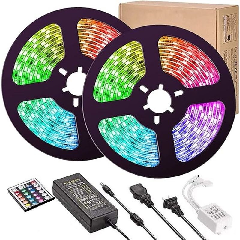 GENERICO - Tira De Luces Led Flexible Rgb Con Aplicación Ritmica 10m