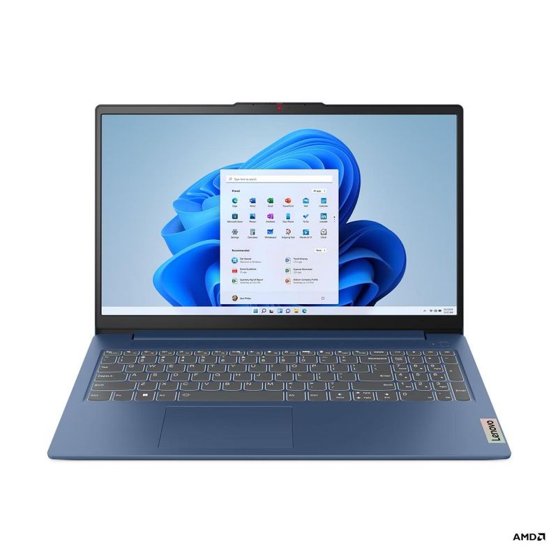 LENOVO - Portátil Lenovo IP Slim 3 15AMN8 AMD Athlon 15.6" FHD RAM 8GB SSD 256GB Windows 11