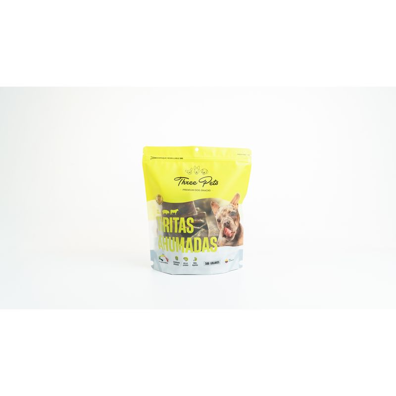 THREE PETS - Tiritas Ahumadas XL Three Pets 500 gr