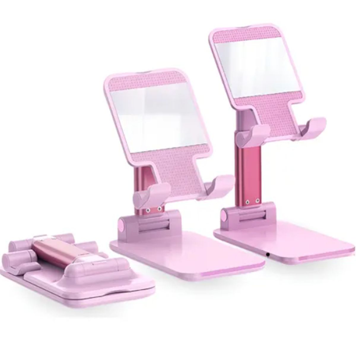 INNOVA - Soporte Celular Plegable Con Espejo Ajustable Portátil
