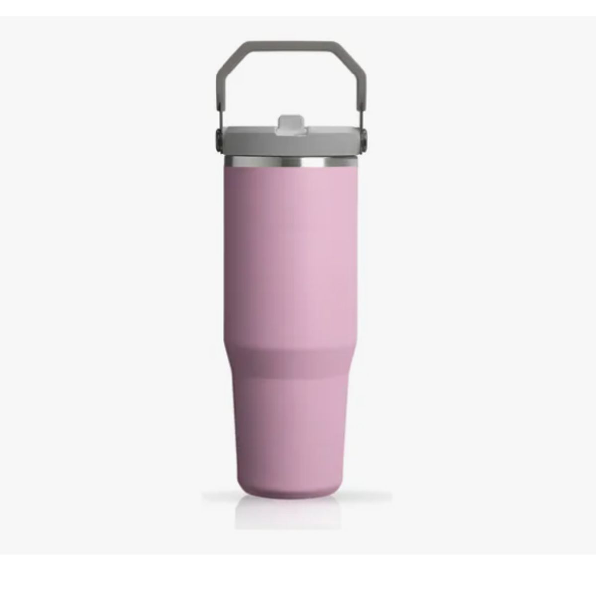 INNOVA - Termo Acero Inoxidable 900ml Flip Straw Antiderrames Lila