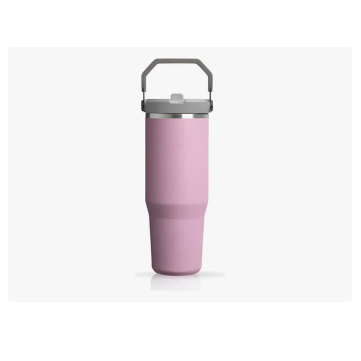 INNOVA - Termo Acero Inoxidable 900ml Flip Straw Antiderrames Lila