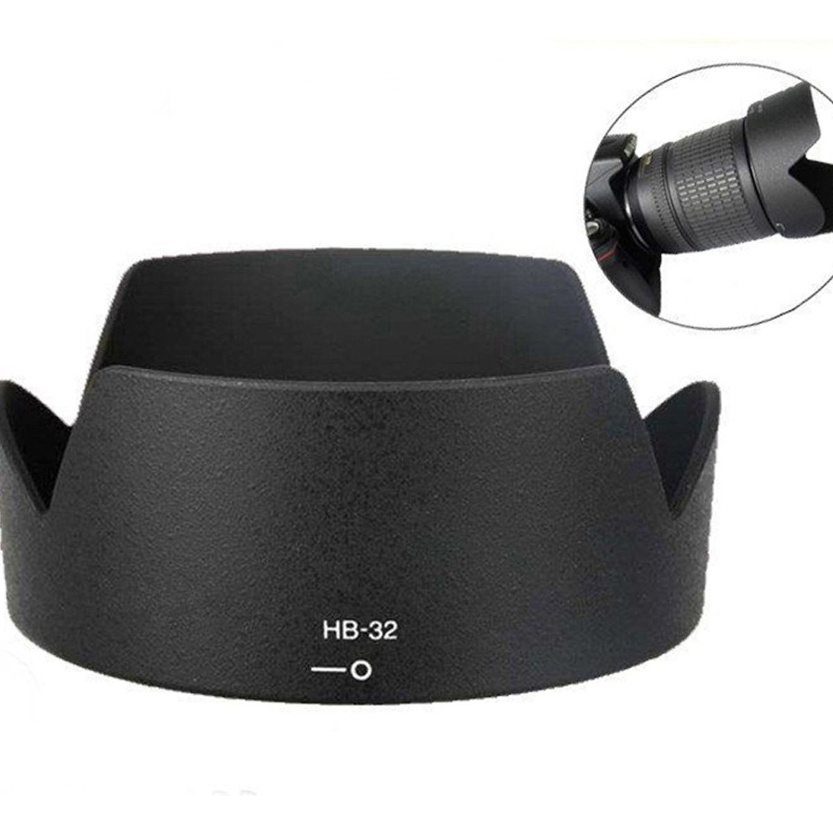 GENERICO - Parasol Hb-32 Ø67mm Lc-67 Nikon 18-105mm 18-140mm