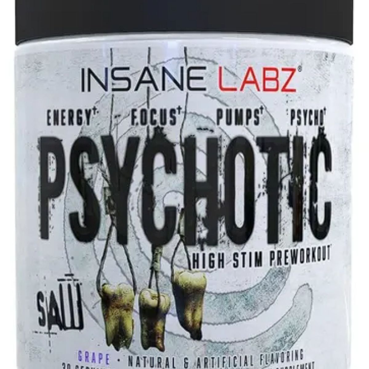GENERICO - Pre-Entreno Psychotic SAW 30 Servicios Insane Labz