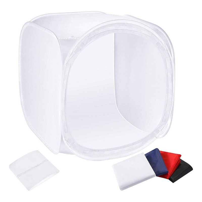 GENERICO - Caja Cubo 80 80cm Ligero De Tienda De Fotos + Bolsa De P