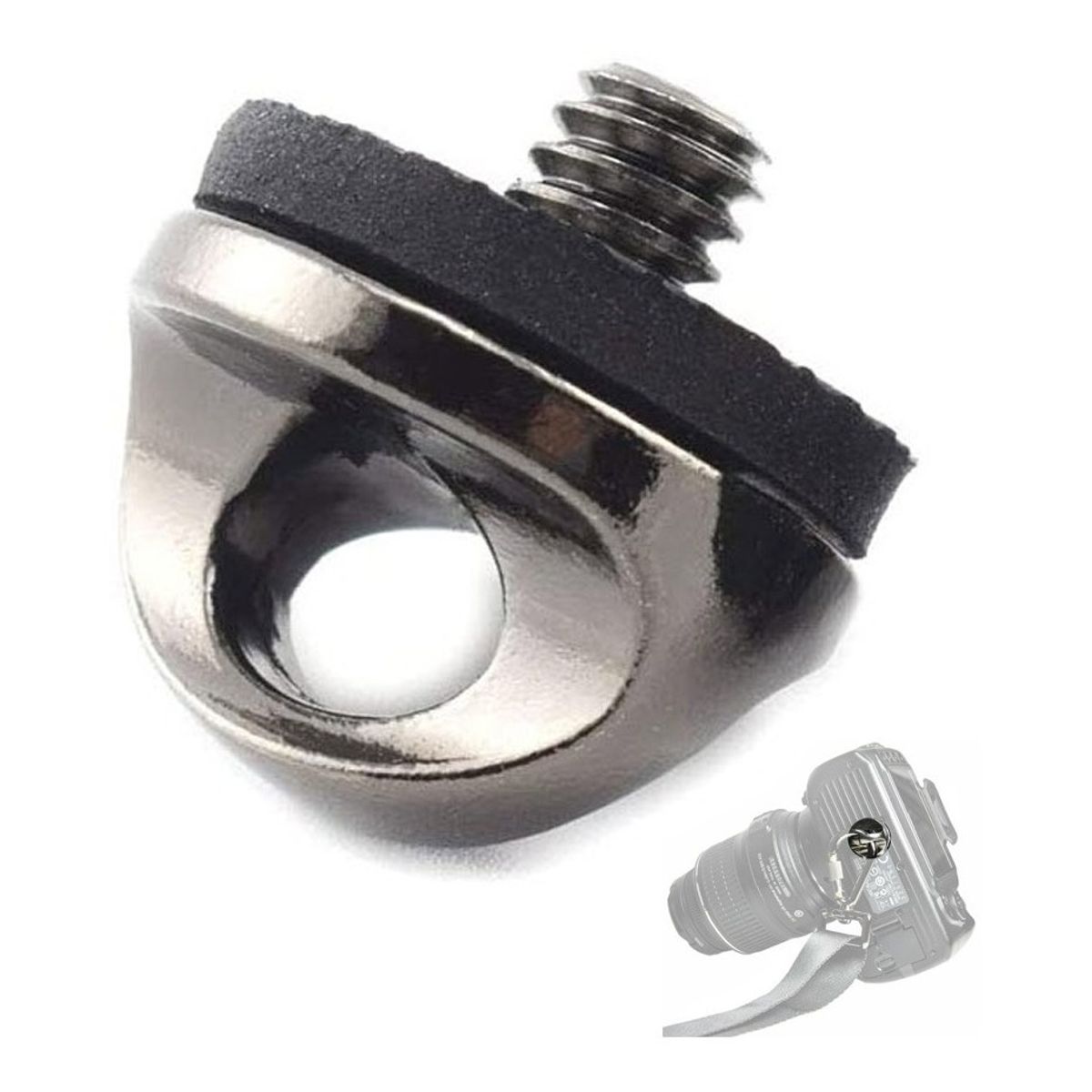 GENERICO - Tornillo 14 Conexión Adaptador Correa Para Camara