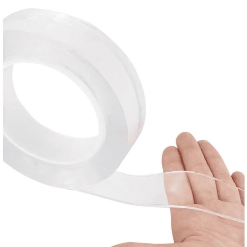 GENERAL - Cinta adhesiva gel lavable doble cara 5 M
