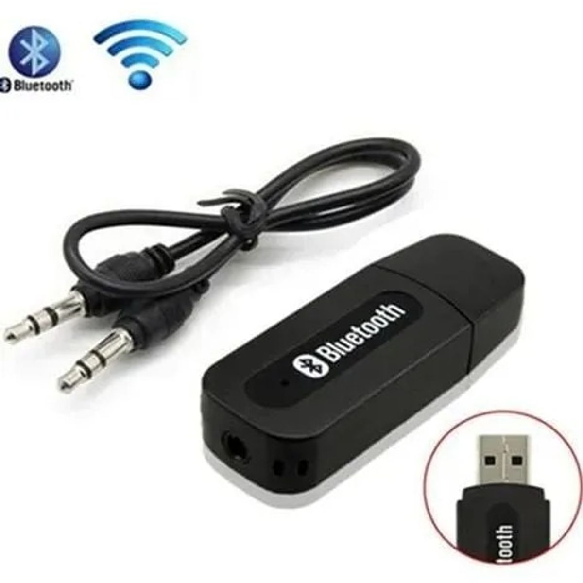 GENERICO - Receptor Bluetooth Usb 3.5 Audio