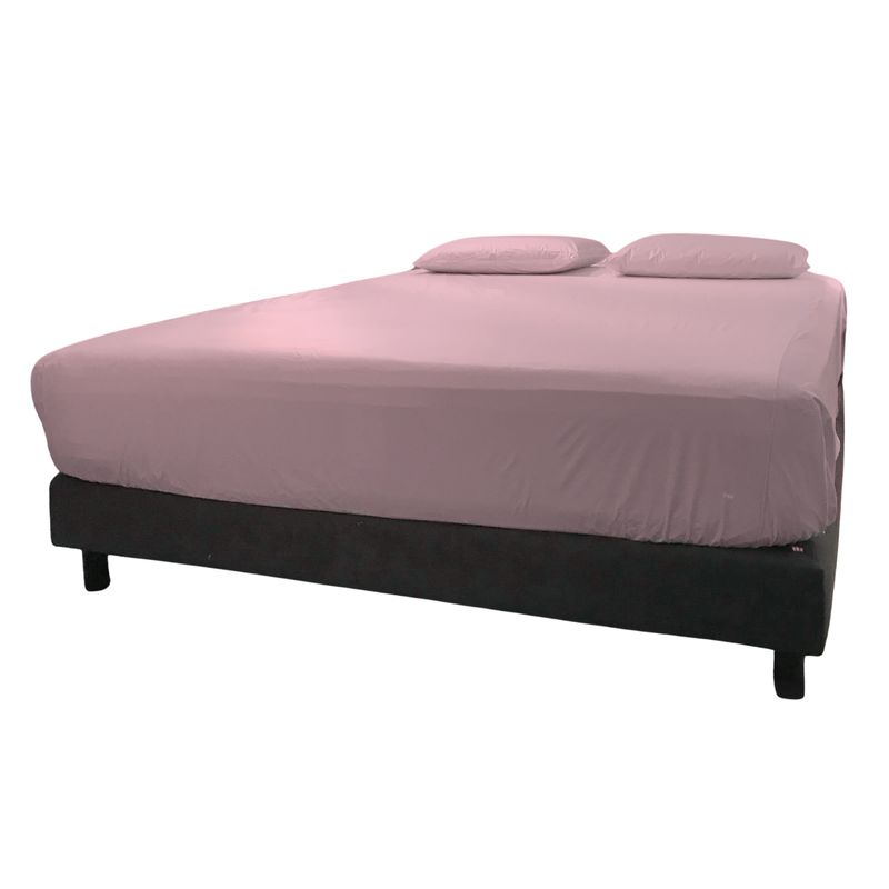 GENERICO - FORRO COLCHON DE CAMA QUEEN SUAVIPLAST C4 ROSADO