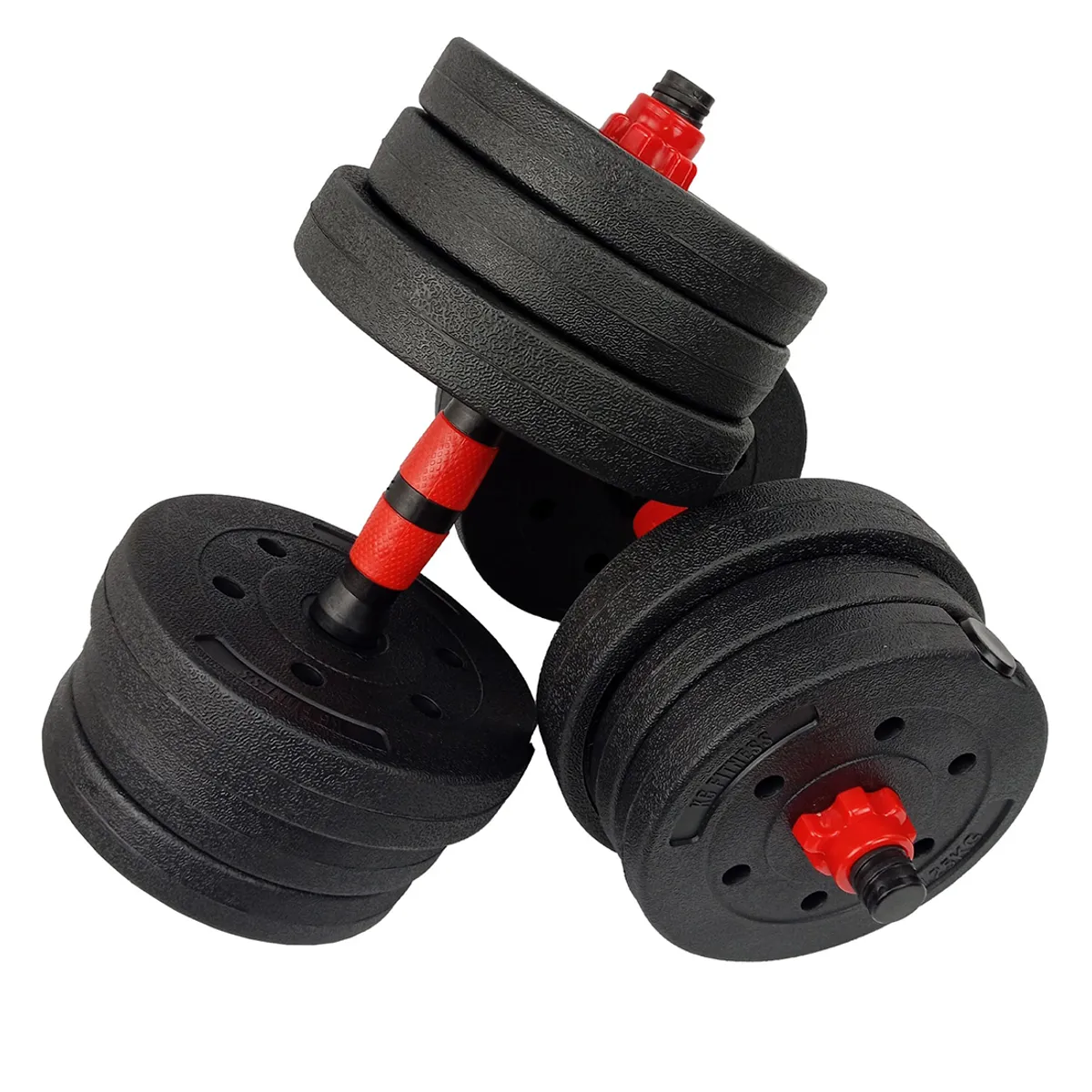 K6 - Kit De Mancuernas Ajustables 20Kg - 20 En 1 K6
