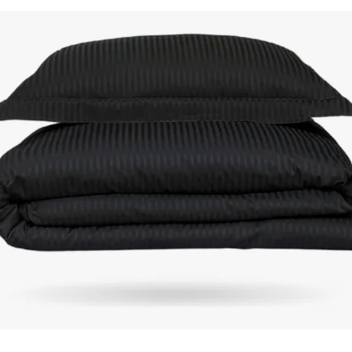 INNOVA - Edredón Microfibra Para Cama Sencilla 2 Fundas Tela Suave Innovo Negro