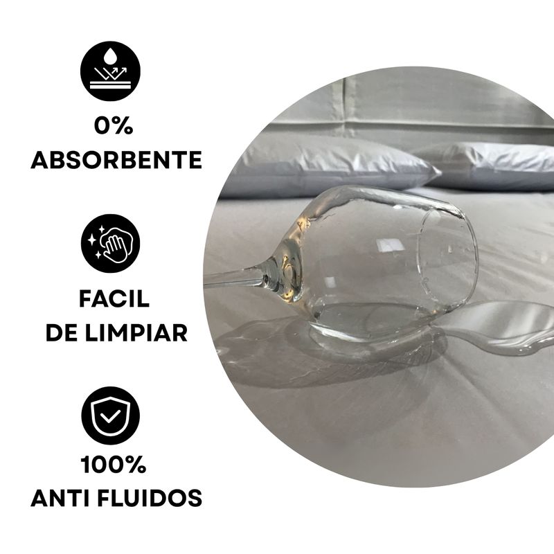 GENERICO - FORRO COLCHON DE CAMA KING SUAVIPLAST C4 ROSADO