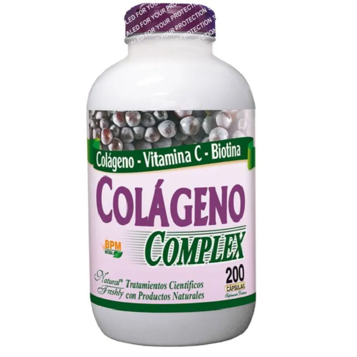 NATURAL FRESHLY - COLAGENO COMPLEX X 200 CAPSULAS/ NATURAL FRESHLY