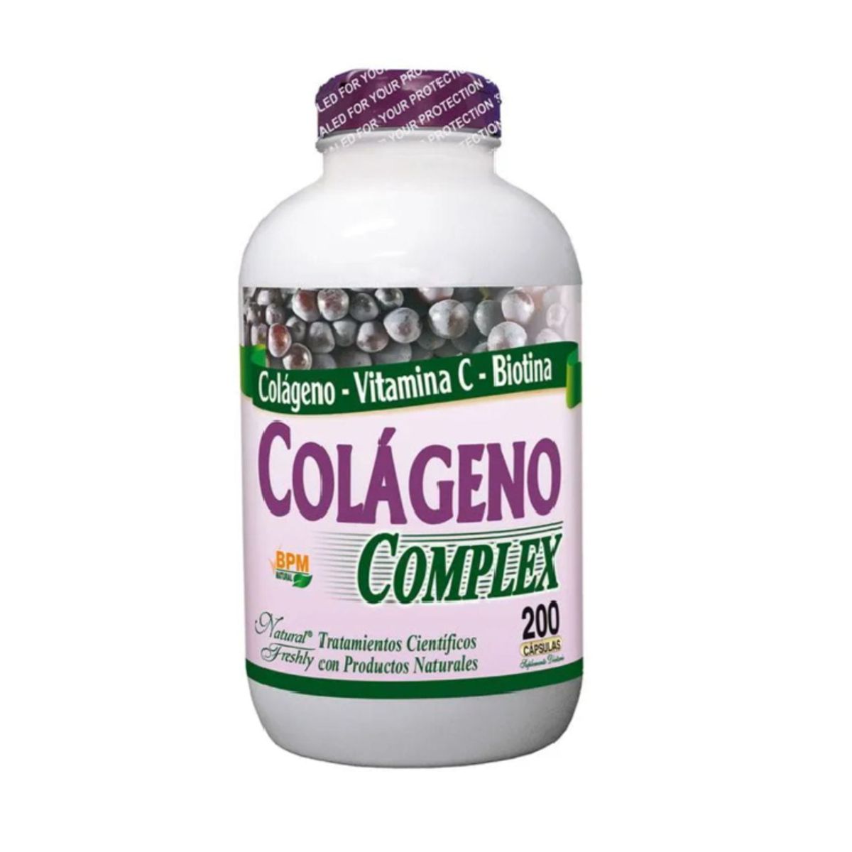 NATURAL FRESHLY - COLAGENO COMPLEX X 200 CAPSULAS/ NATURAL FRESHLY