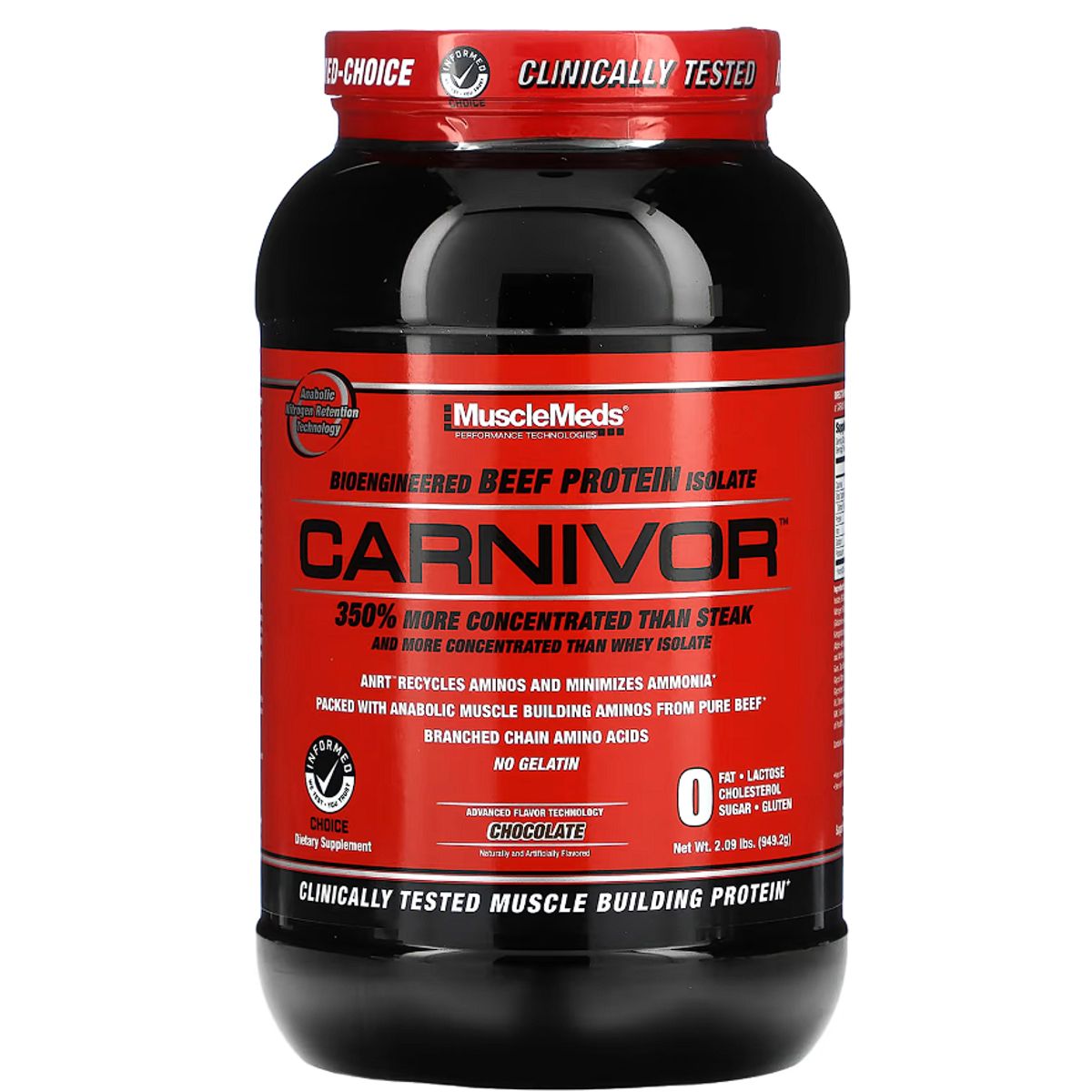 MUSCLEMEDS - Proteina Carnivor 2 Lbs Proteína Limpia - Envio rapido