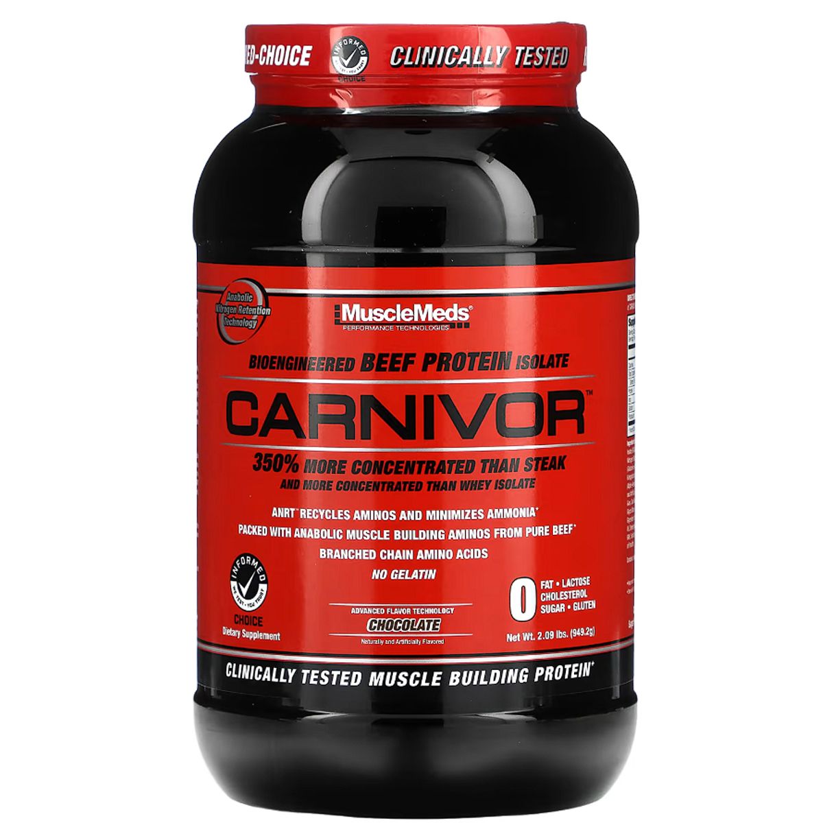 MUSCLEMEDS - Proteina Carnivor 2 Lbs Proteína Limpia - Envio rapido