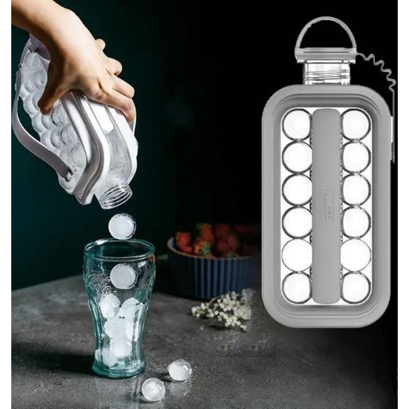 GENERAL - Botella para cubos de hielo hielera portatil
