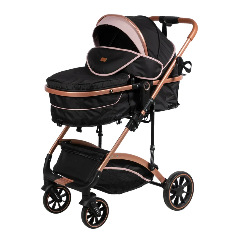 EBABY - Coche Cuna Moisés SUNDANCE – EB 157 Rosa