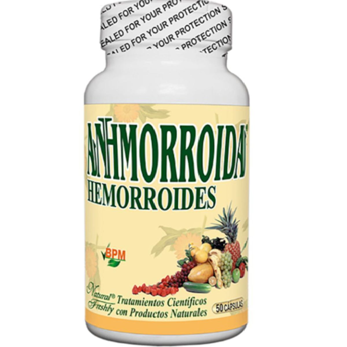 NATURAL FRESHLY - ALIMENTO CON CALENDULA  ANTIHEMORROIDAL NATURAL FRESHLY X 50U