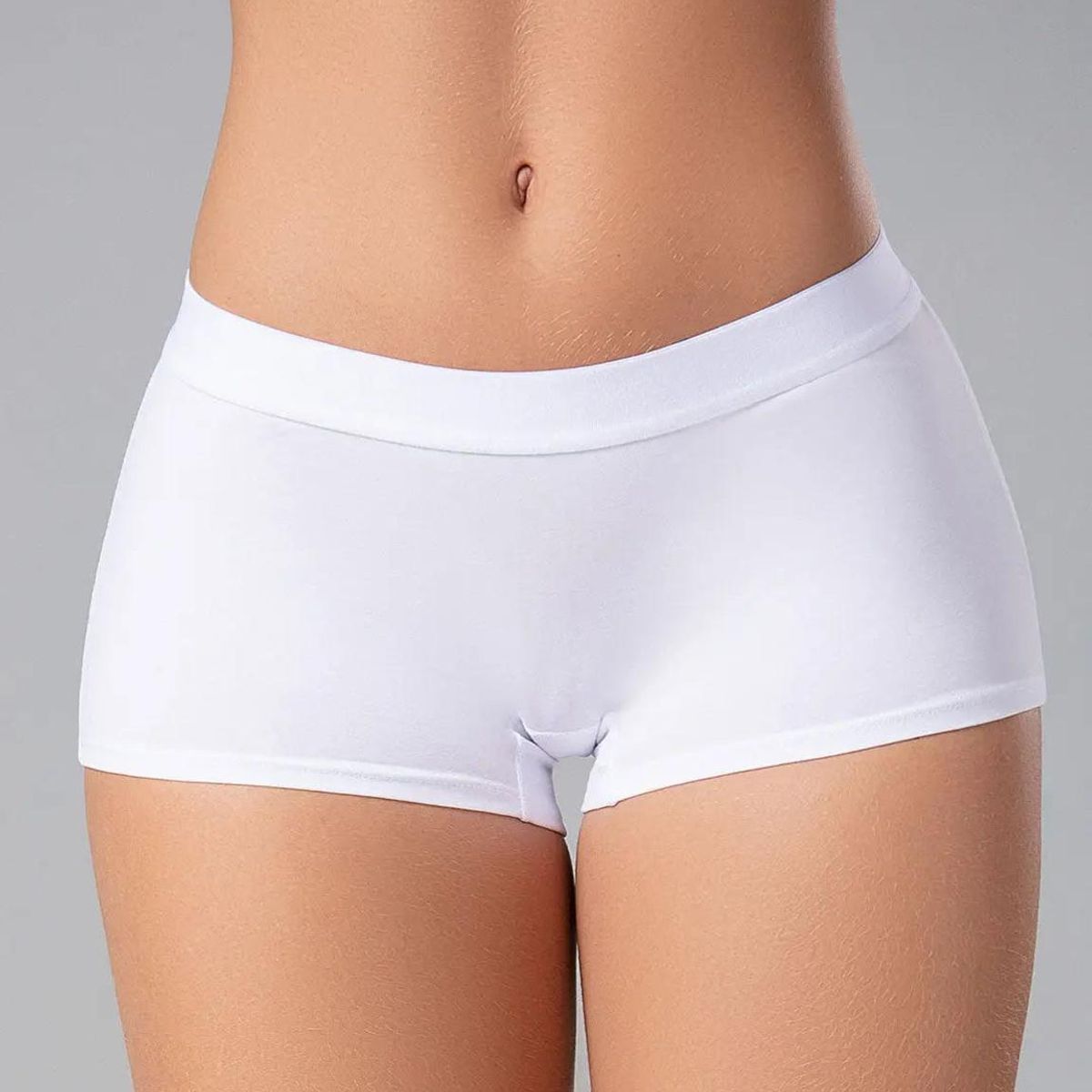 DIANE & GEORDI - Panty bóxer (6089) - Blanco