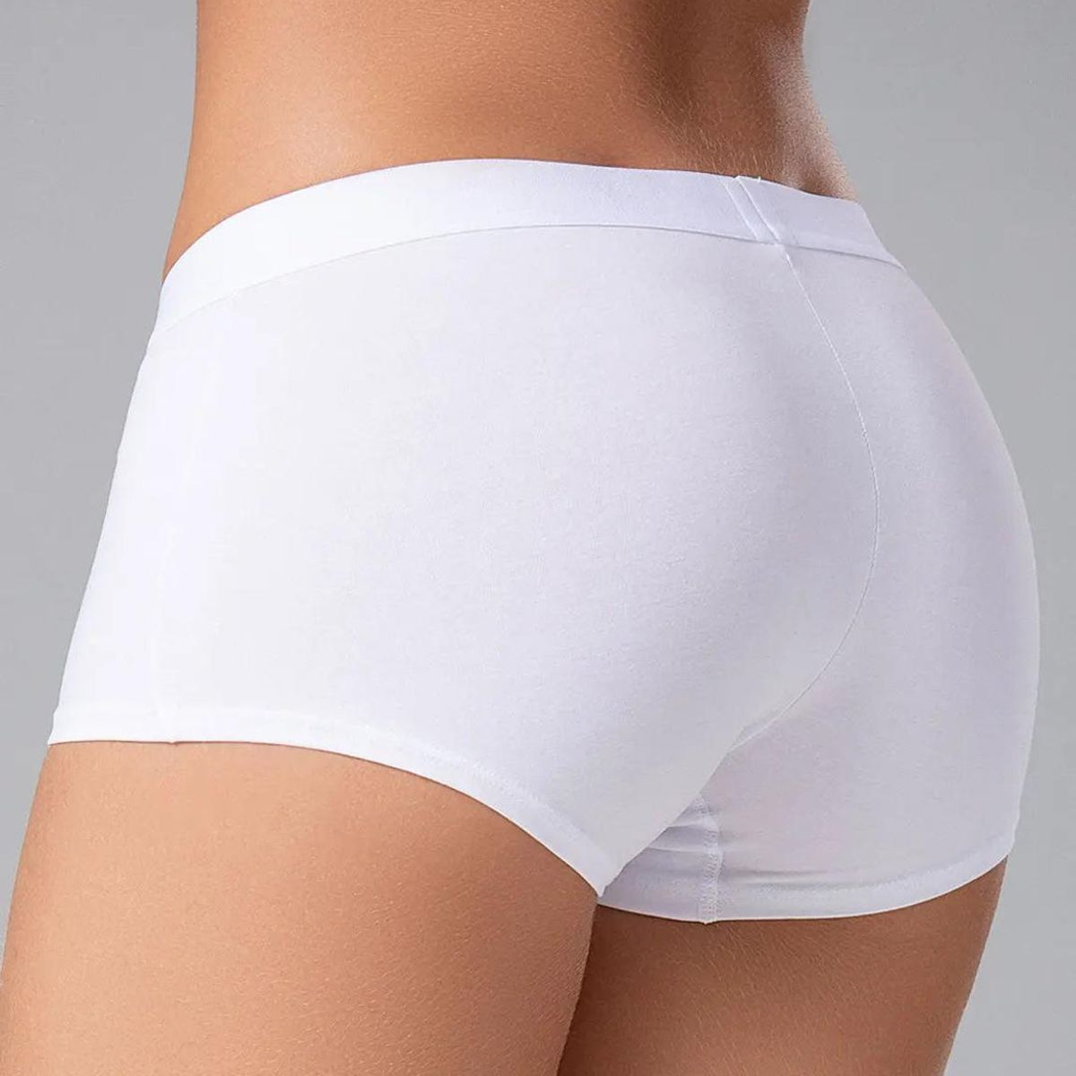 DIANE & GEORDI - Panty bóxer (6089) - Blanco