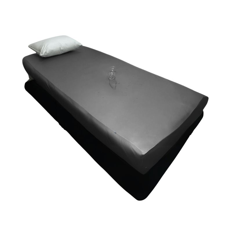 GENERICO - FORRO COLCHON DE CAMA KING PLASTITEX C6 GRIS PLATA