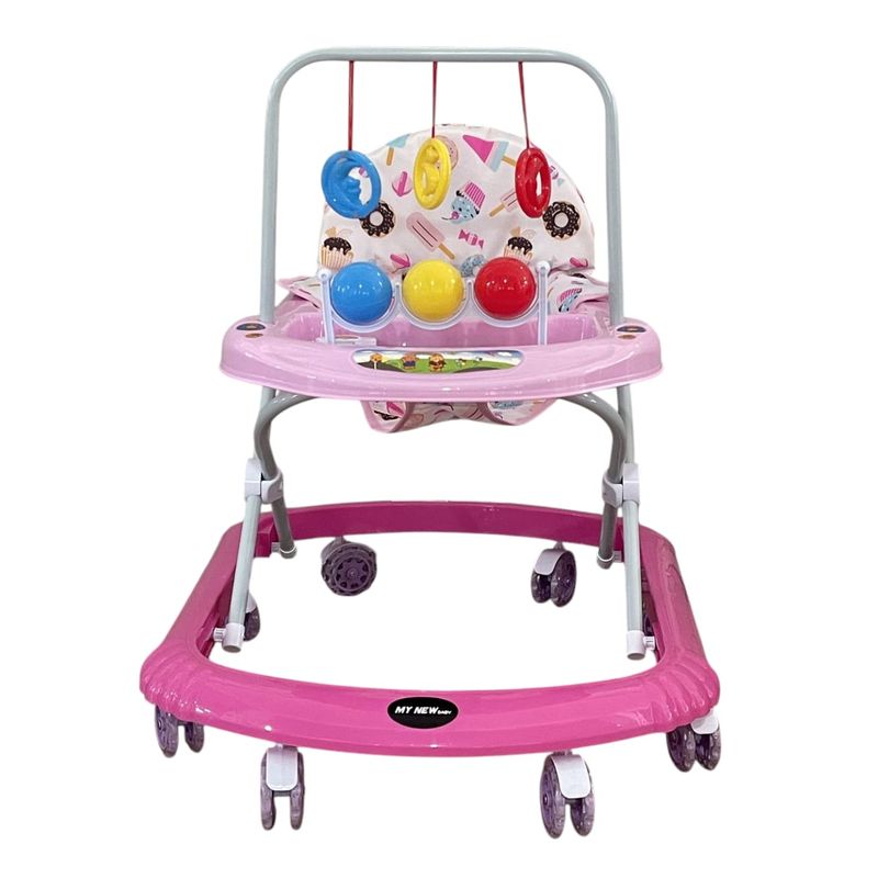 GENERICO - Caminador Para Bebe Plegable Llanta En Silicona Musica
