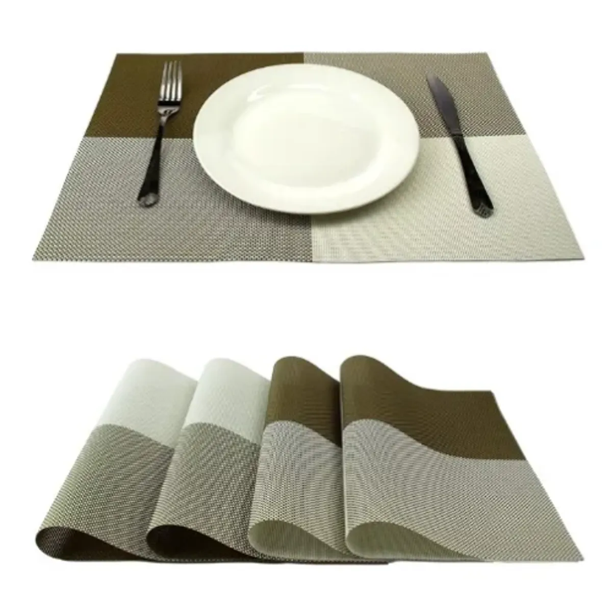 AFM - Manteles Individuales Para Mesa Comedor X 6 Lavables