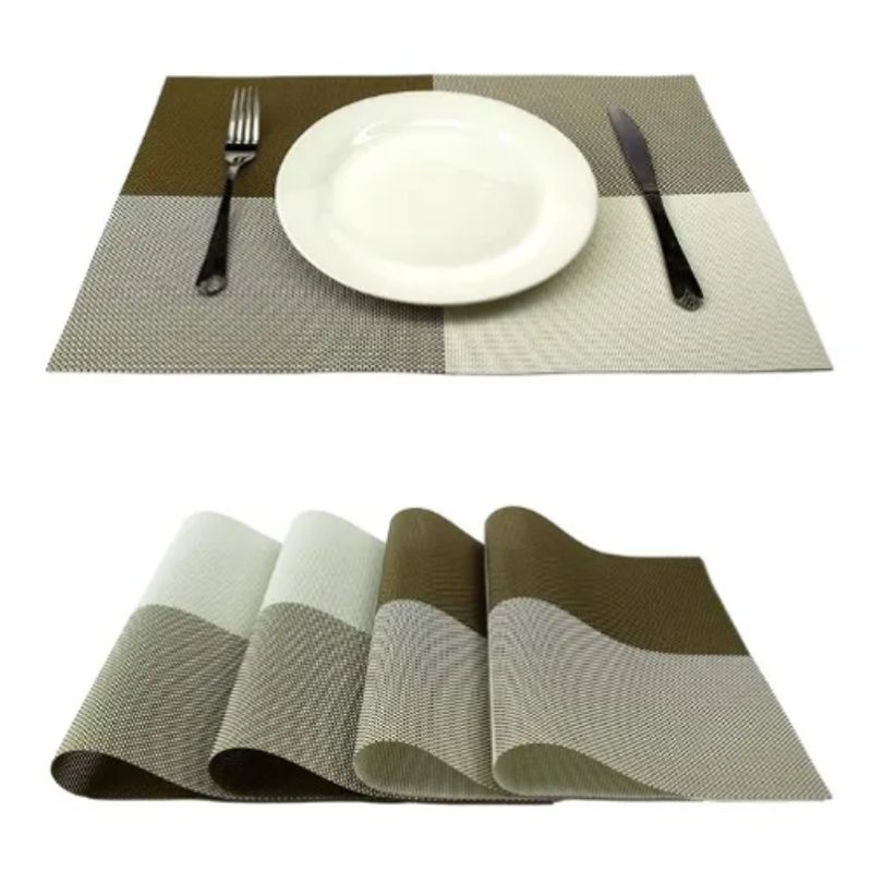 AFM - Manteles Individuales Para Mesa Comedor X 6 Lavables