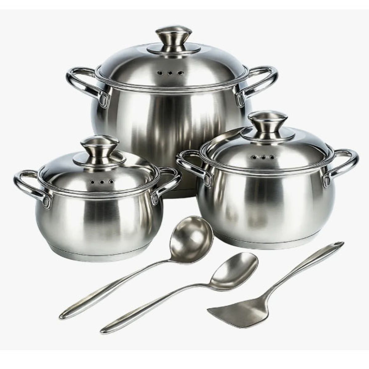 SWISSHOME DR HOFFMAN - Batería de Cocina Swisshome 9 Piezas
