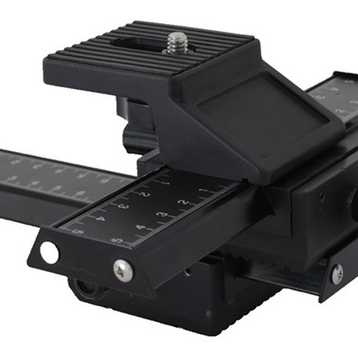 GENERICO - Riel De Enfoque Deslizante 4 Vias Para Macrofotografia