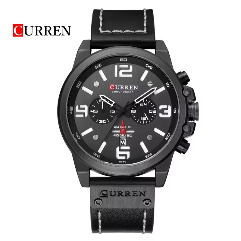 CURREN - Reloj CURREN Cronografo 8314 Para Hombre - Negro