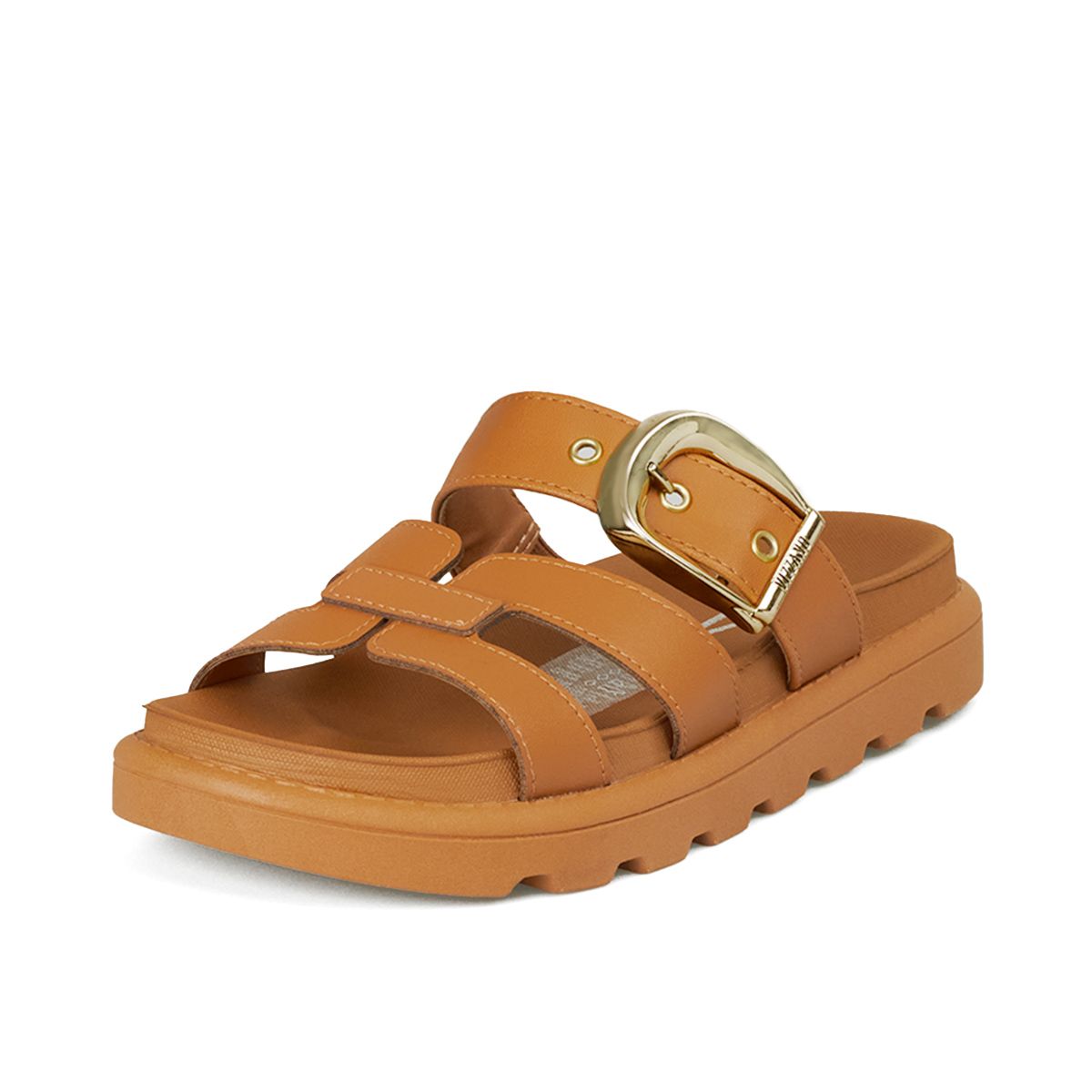 VIZZANO - SANDALIA PLANA CAMEL DORADO VIZZANO