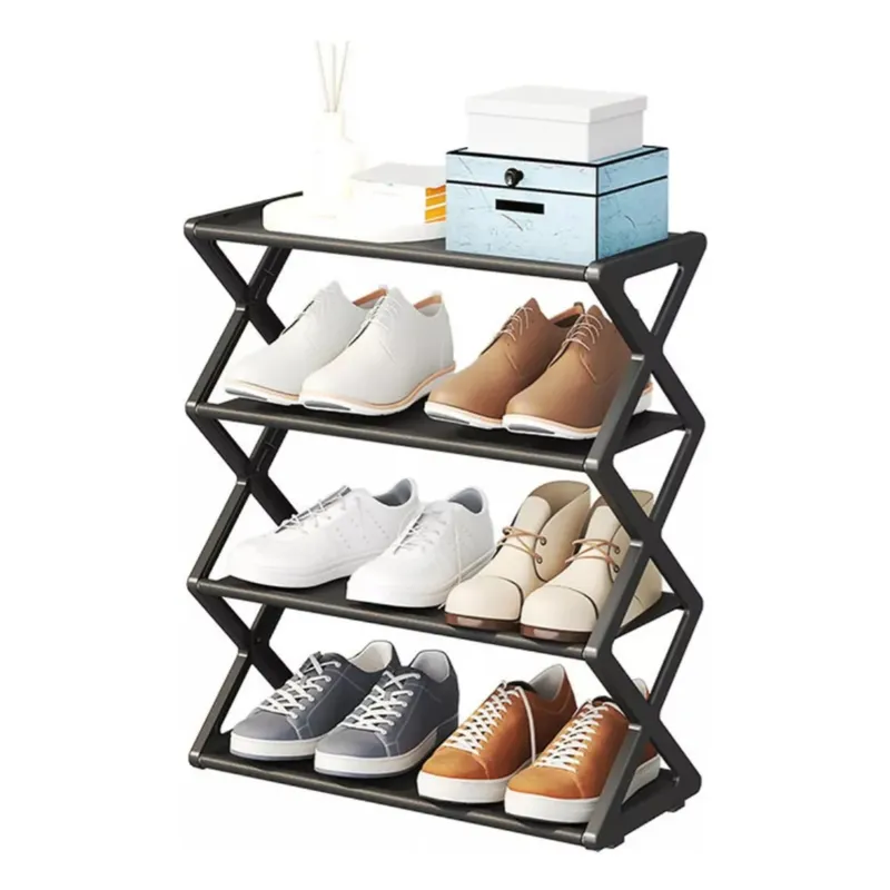 GENERICO - Organizador De Zapatos 4 Niveles Mueble Estable Resistente