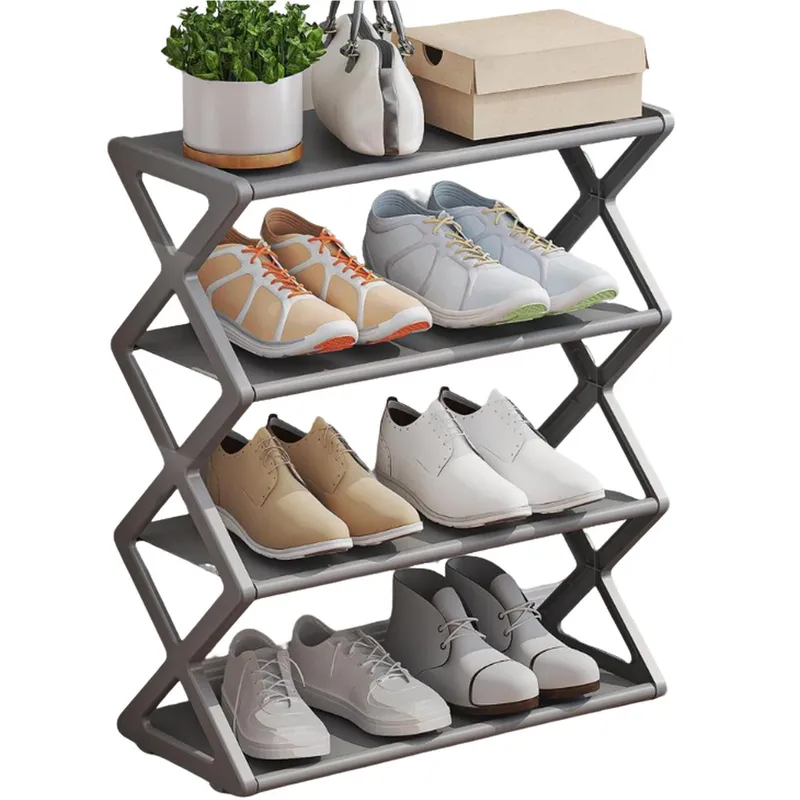 GENERICO - Organizador De Zapatos 4 Niveles Mueble Estable Resistente