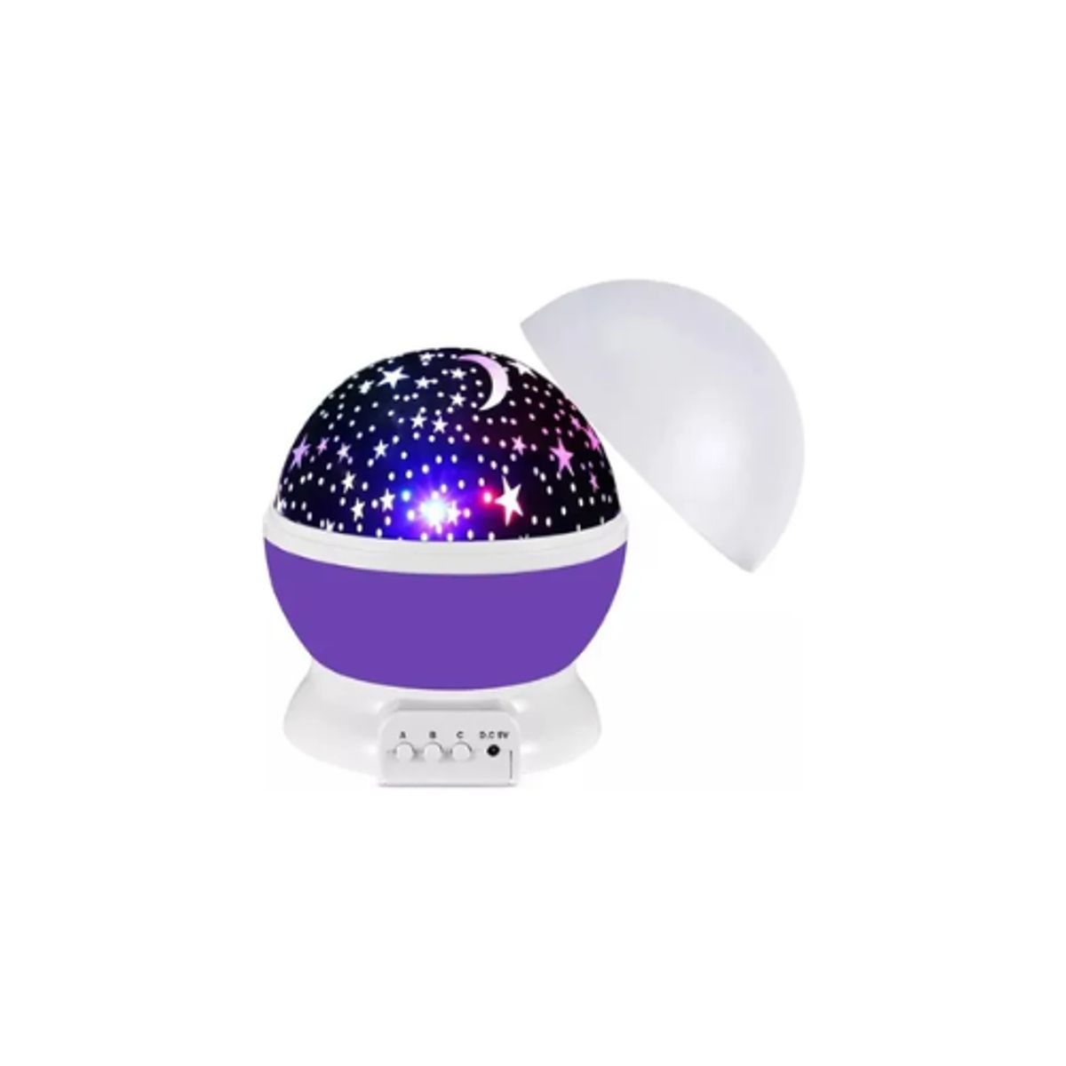 AFM - Proyector Lampara Para Bebes Y Niños 8 Tipos Luces Estrellas