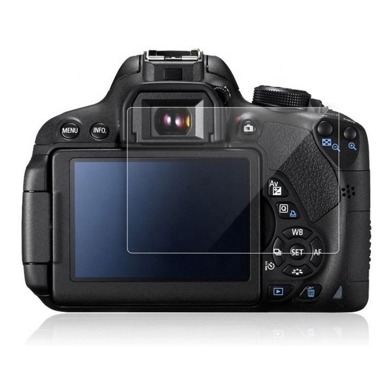 GENERICO - Protector Display Hd Vidrio Templado A Canon 550d 60d 60