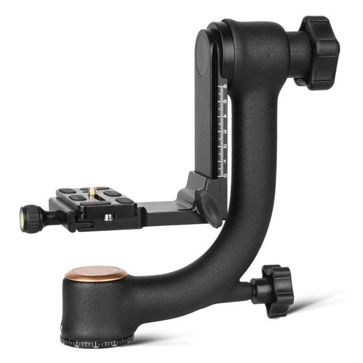 GENERICO - Cabeza Tripode Panoramica Cardan Especializada ¼ Bk-45