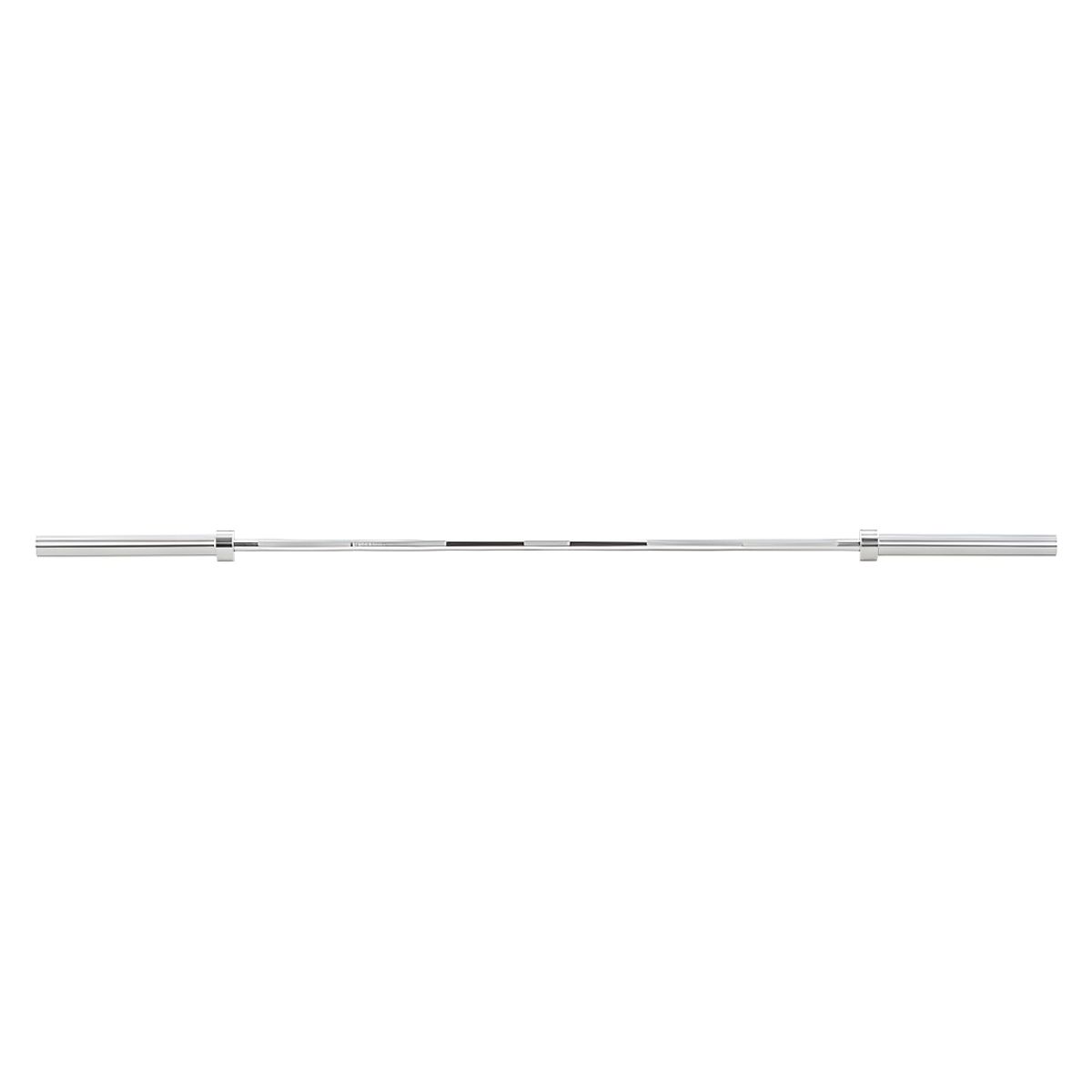K6 - Barra Olimpica Recta Pesas Gimnasio Semi Profesional 220 Cm K6