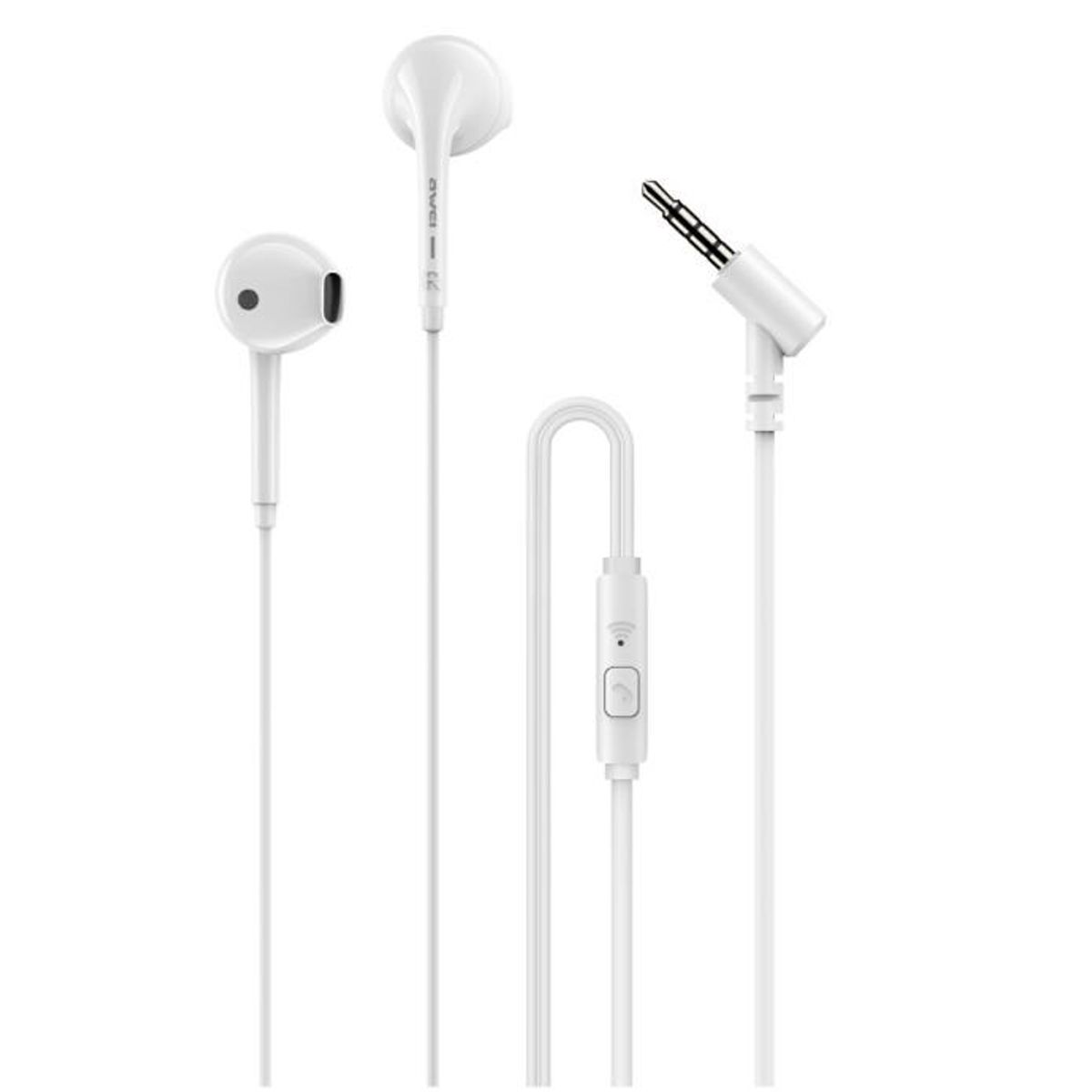 AWEI - Audifonos Awei Mini Stereo Jack 3.5